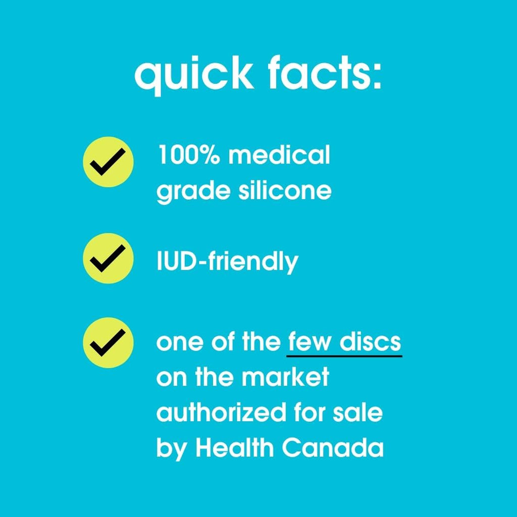 Nixit Menstrual Disc | Reusable Medical-Grade Silicone | 12-Hour Leak-Free Protection