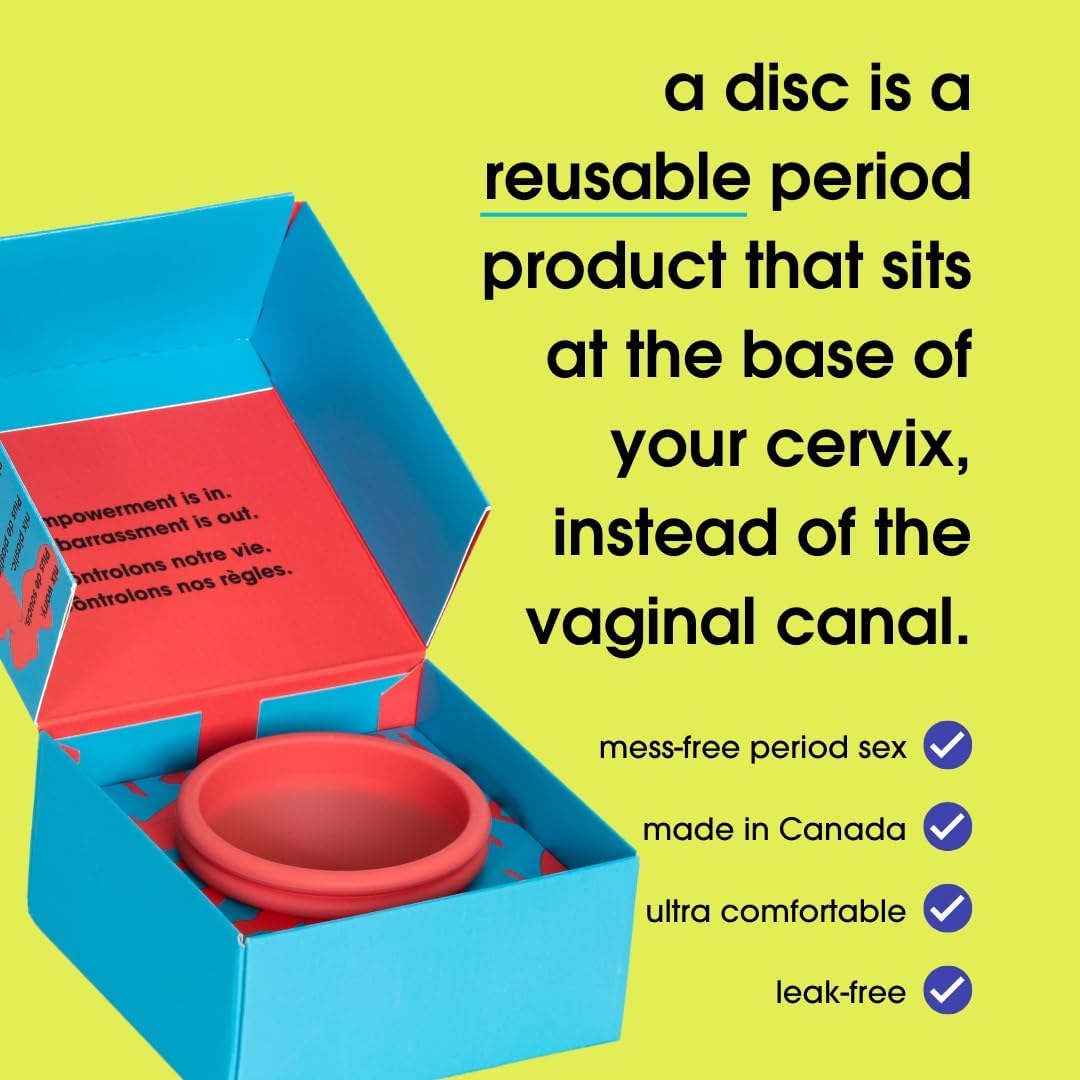 Nixit Menstrual Disc | Reusable Medical-Grade Silicone | 12-Hour Leak-Free Protection