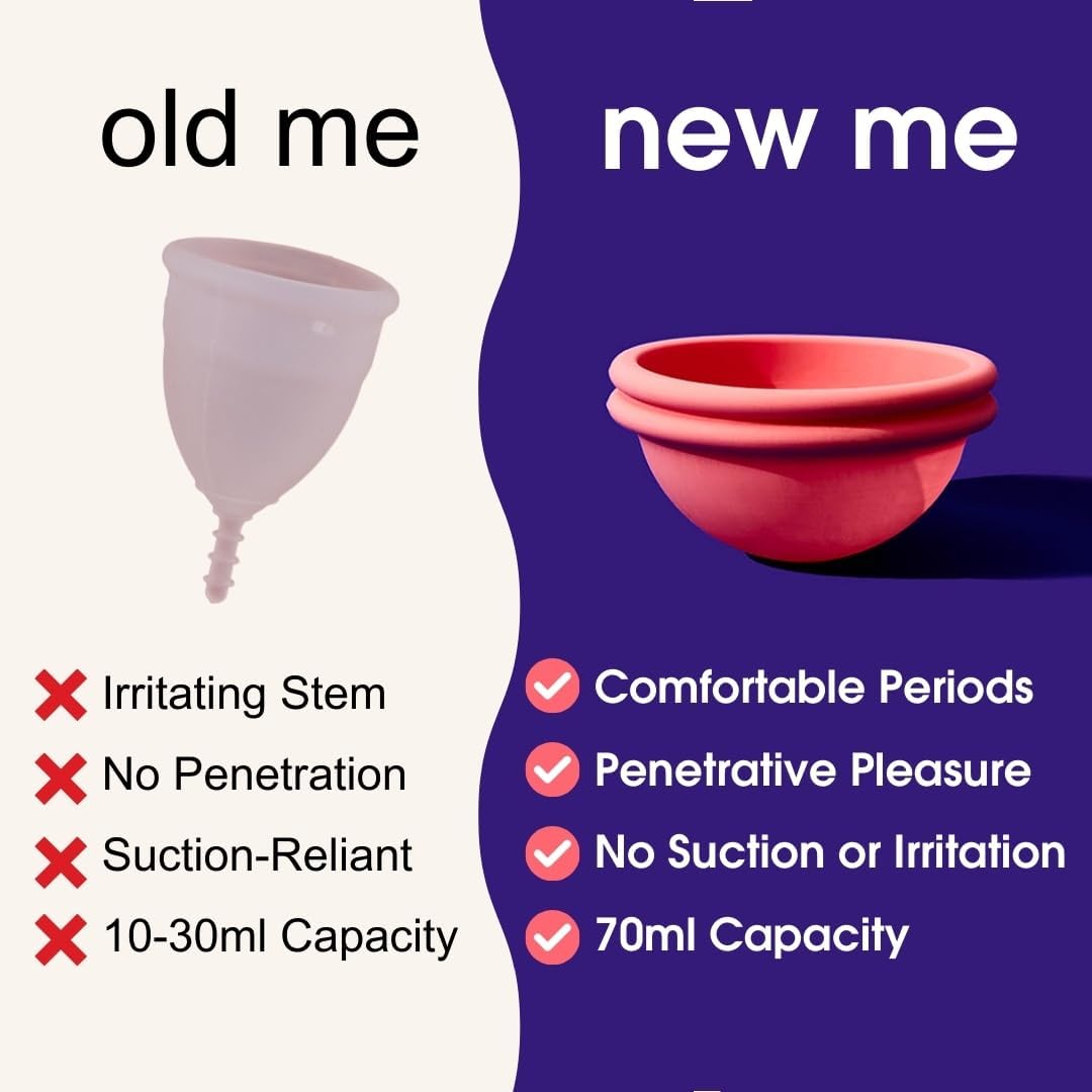 Nixit Menstrual Disc | Reusable Medical-Grade Silicone | 12-Hour Leak-Free Protection